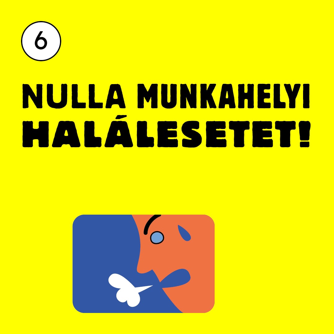 Erős munkavédelem kell! A halálos munkahelyi balesetek száma csökkenje